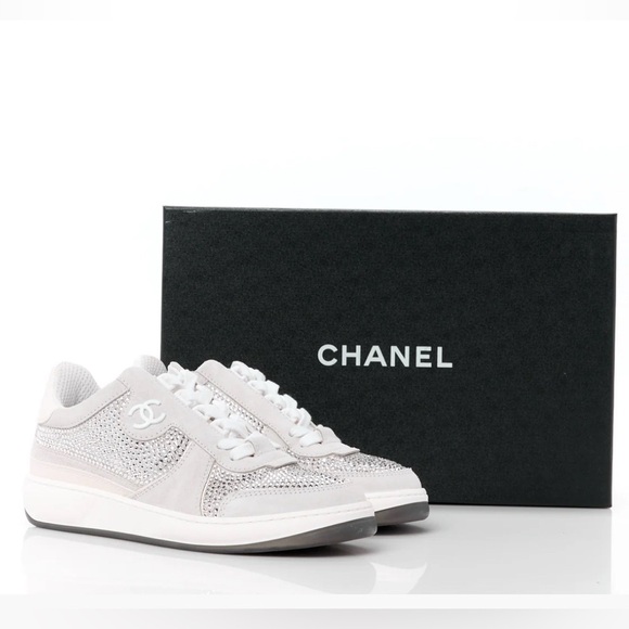 CHANEL Shoes - Chanel Suede Low Top Sneakers From the Cruise 2023 Collection by Virginie Viard